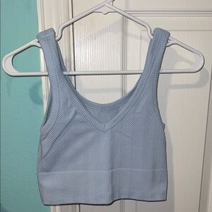 Nikibiki Light Blue Crop Top